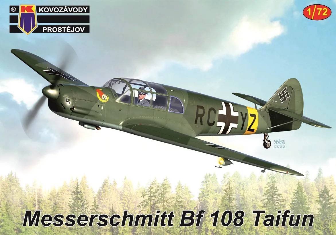 1/72 Messerschmitt Bf 108 Taifun (3x camo)