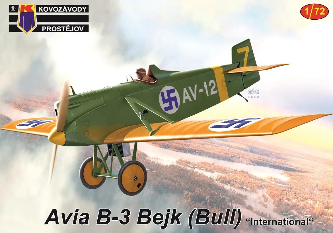 1/72 Avia B-3 Bull 'International' (3x camo)