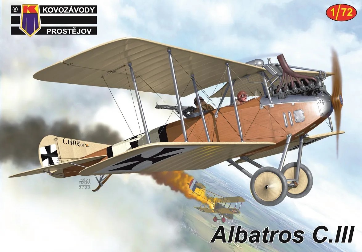 1/72 Albatros C.III (3x camo)