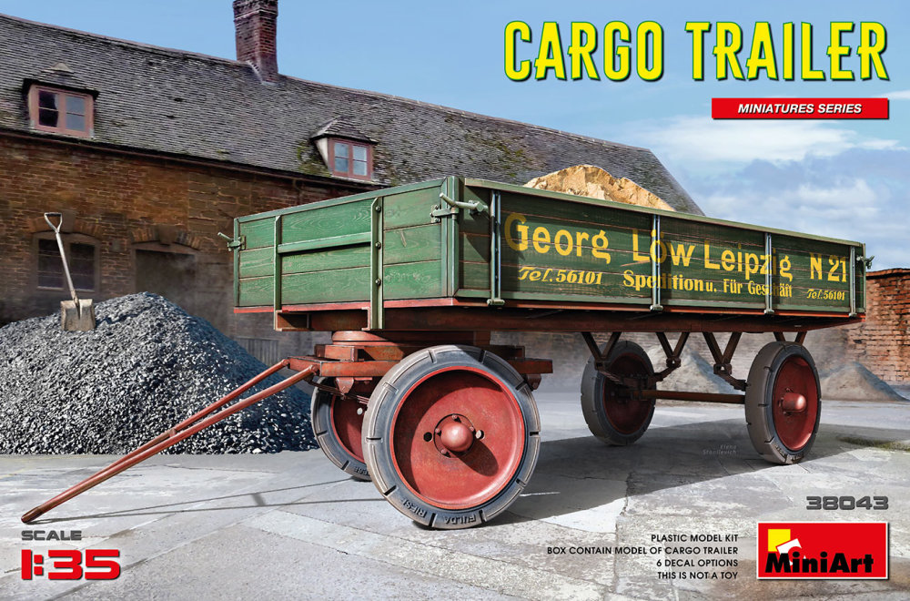 1/35 German Cargo Trailer (6x decal options)