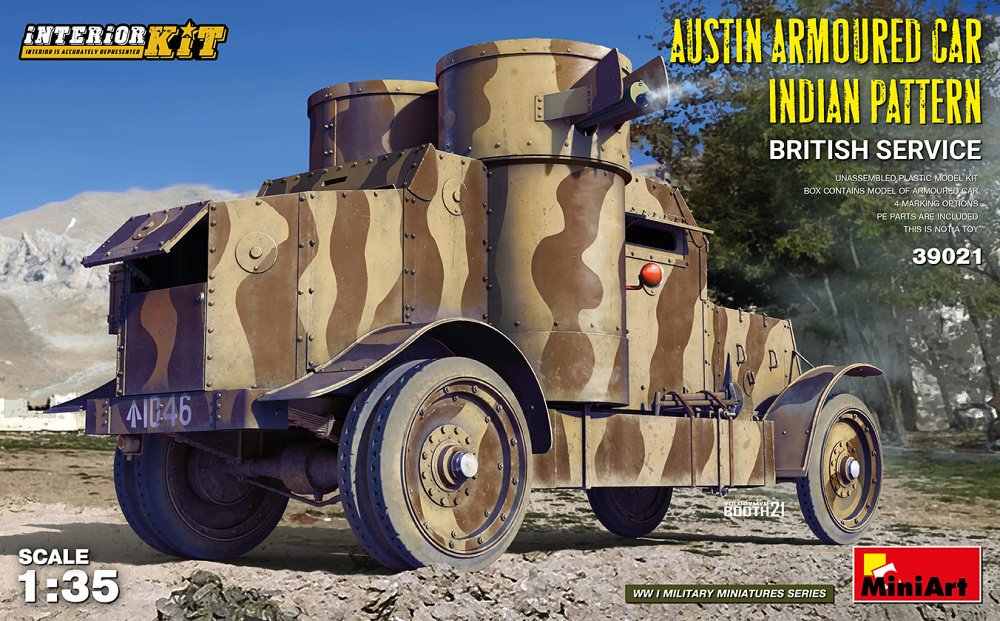 1/35 AUSTIN INDIAN PATTERN British Service w/Int.