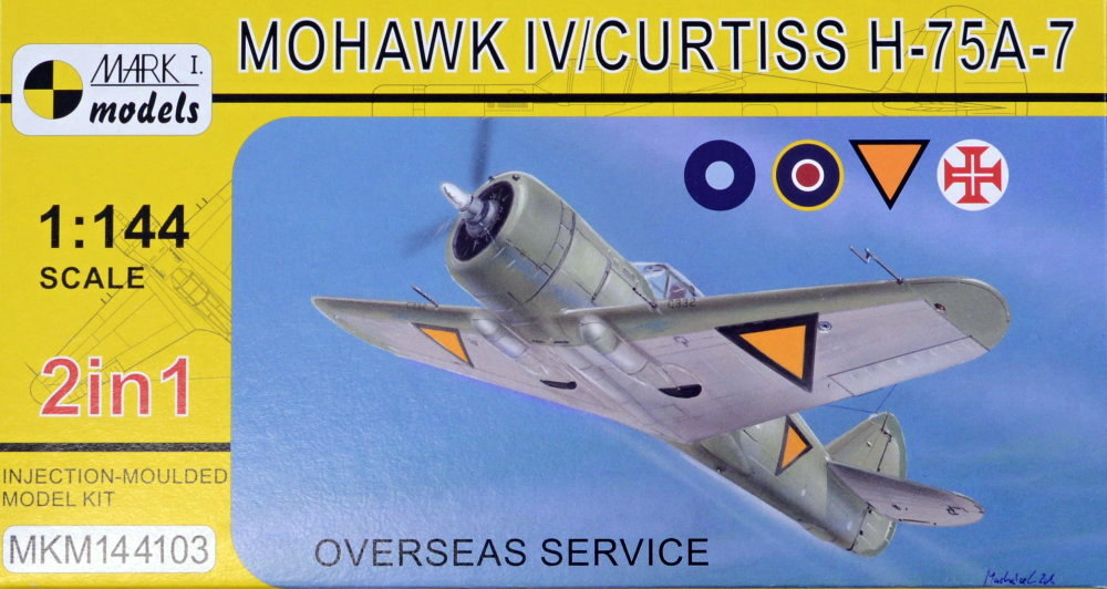 1/144 Mohawk IV / Curtiss H-75A-7 (2-in-1)