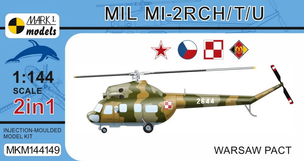 1/144 Mil Mi-2 RCH/T/U 'Warsaw Pact' (2-in-1)