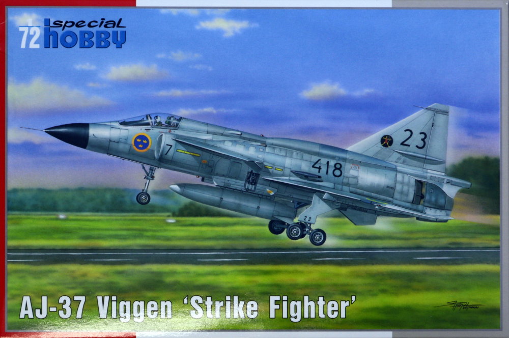 1/72 AJ-37 Viggen 'Strike Fighter' (3x camo)
