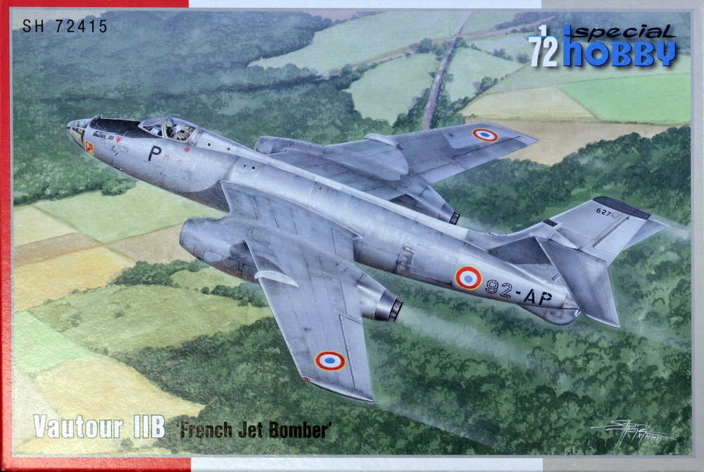 1/72 Vautour IIB 'French Jet Bomber' (4x camo)