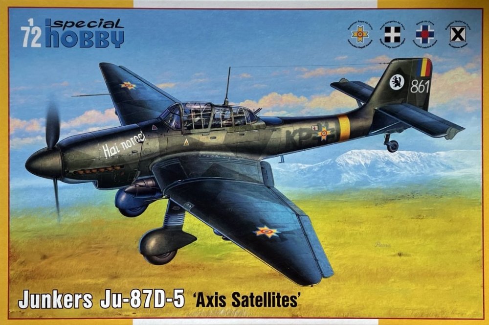 1/72 Junkers Ju-87D-5 'Axis Satellites'