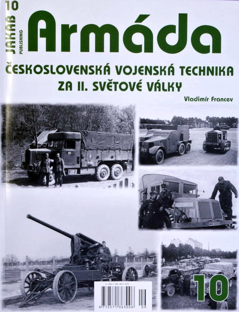 Publ. ARMADA Czechosl.Mil.Vehicles WWII (CZ text)