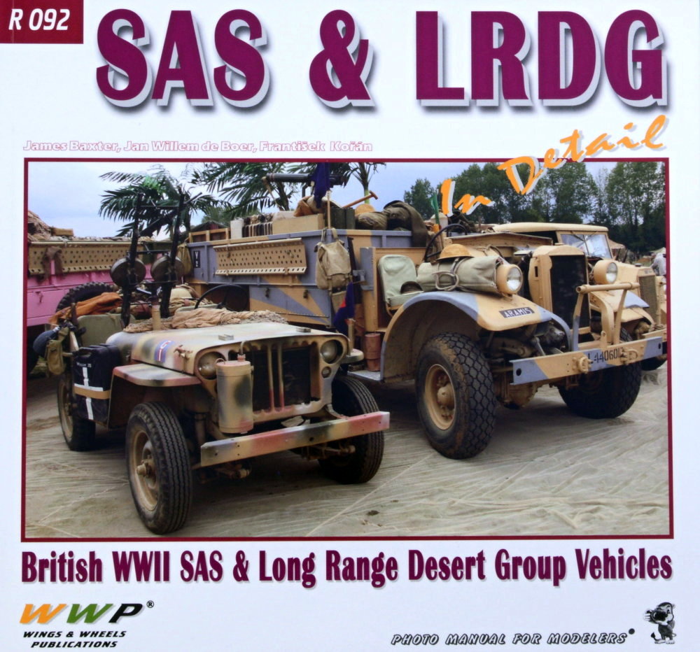 Publ. SAS & LRDG Trucks in detail (2nd edition)