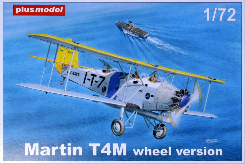 1/72 Martin T4M wheel version (4x camo, 1929-1933)