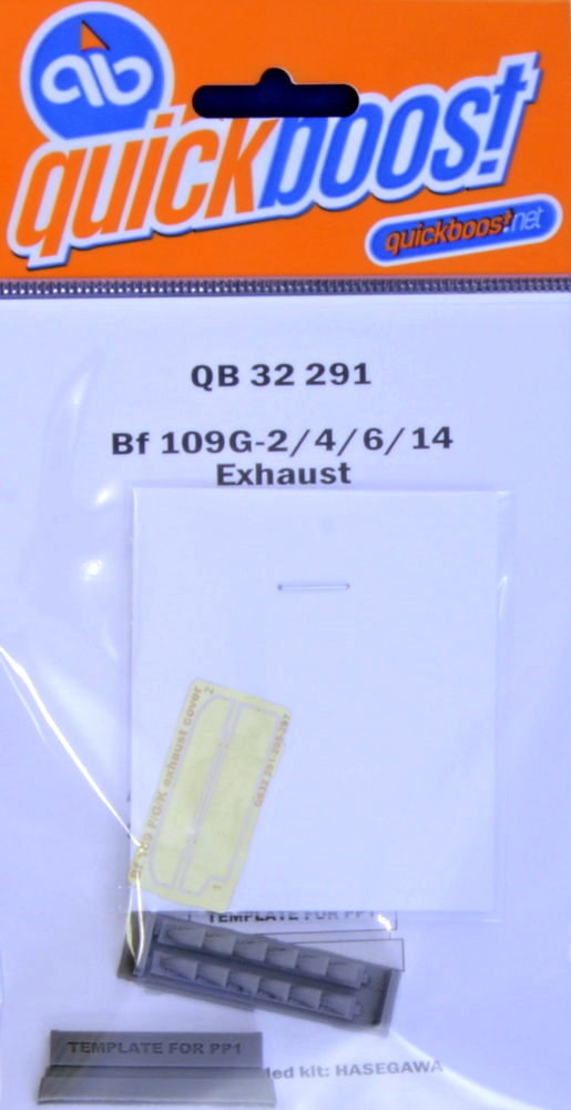 1/32 Bf 109G-2/4/6/14 exhaust (HAS)