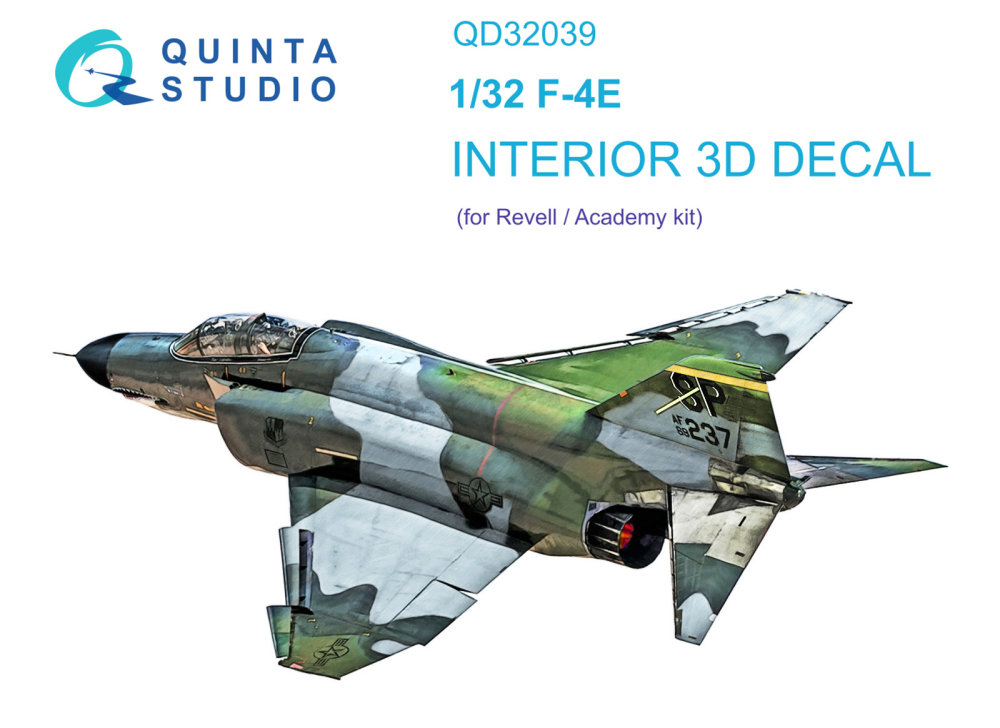 1/32 F-4E 3D-Print&col. Interior (REV)