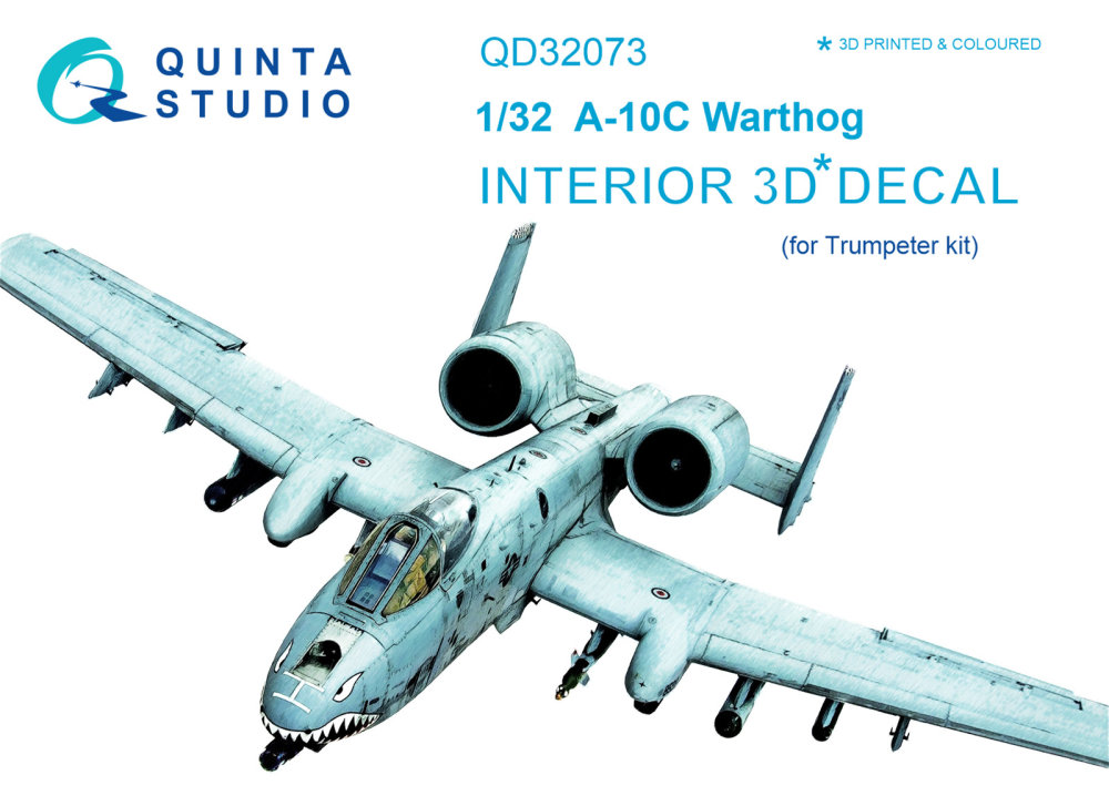 1/32 A-10C 3D-Printed & colour Interior (TRUMP)
