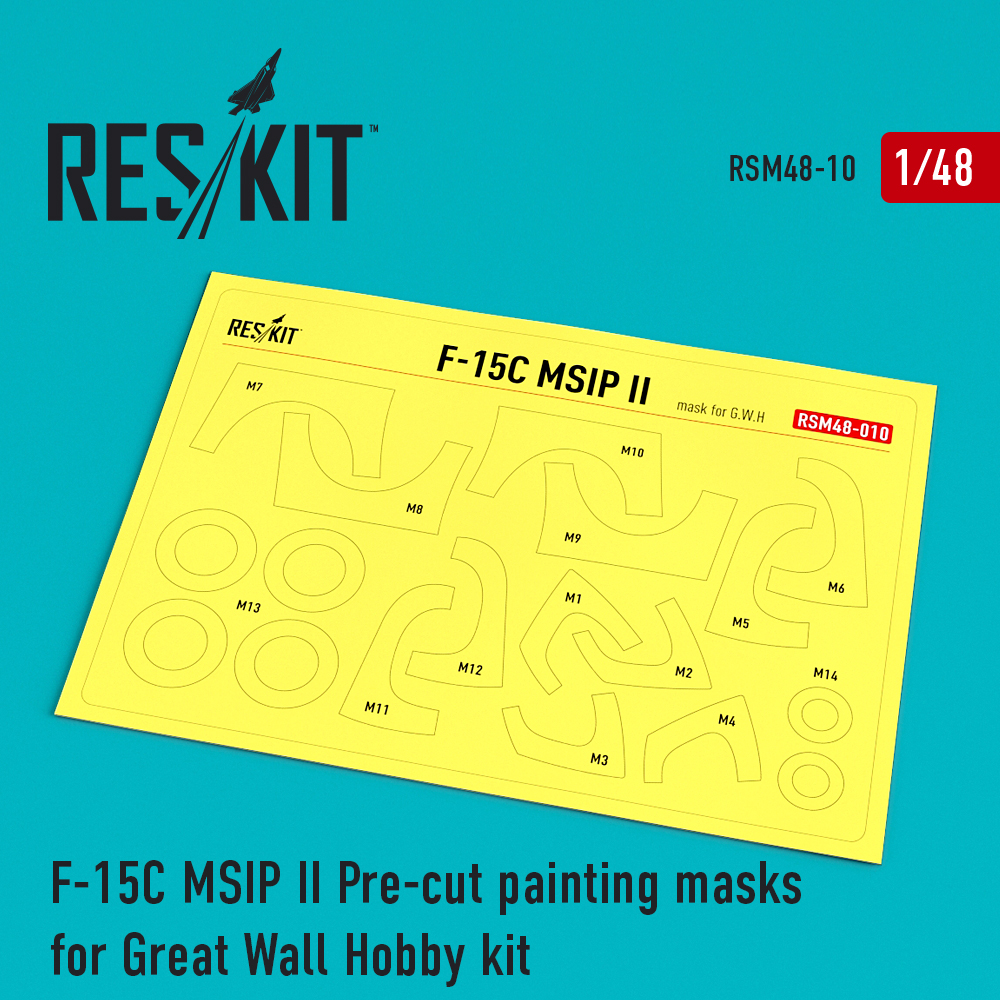 1/48 F-15 MSIP ll Painting masks (GWH L4817)