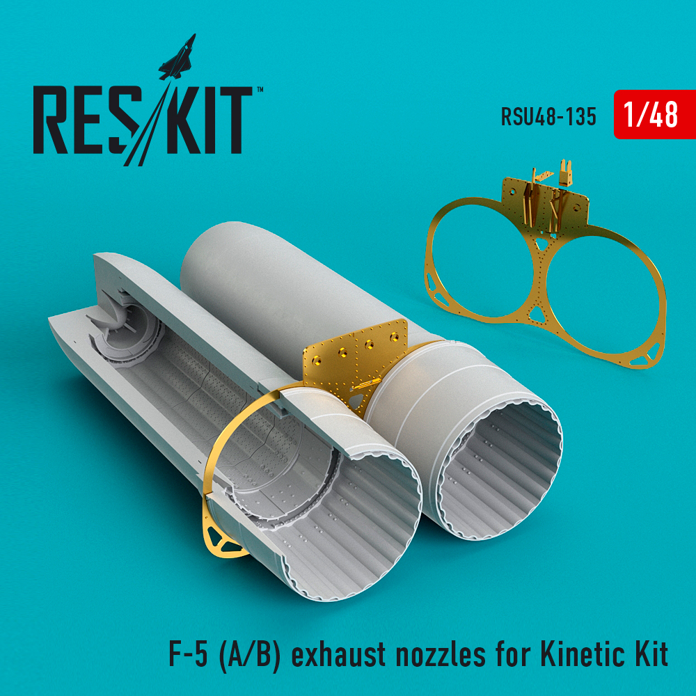 1/48 F-5 (A/B) exhaust nozzles (KIN)