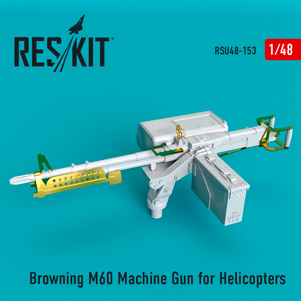 1/48 Browning M60 Machine Gun for Helicopters