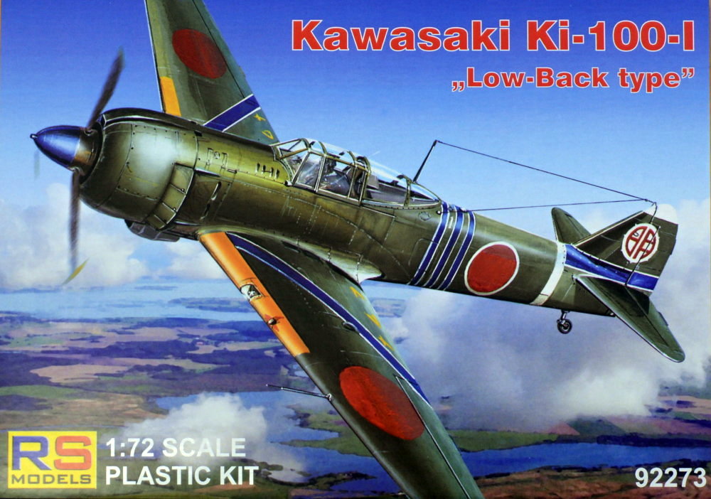 1/72 Kawasaki Ki-100-I 'Low-Back type' (4x camo)