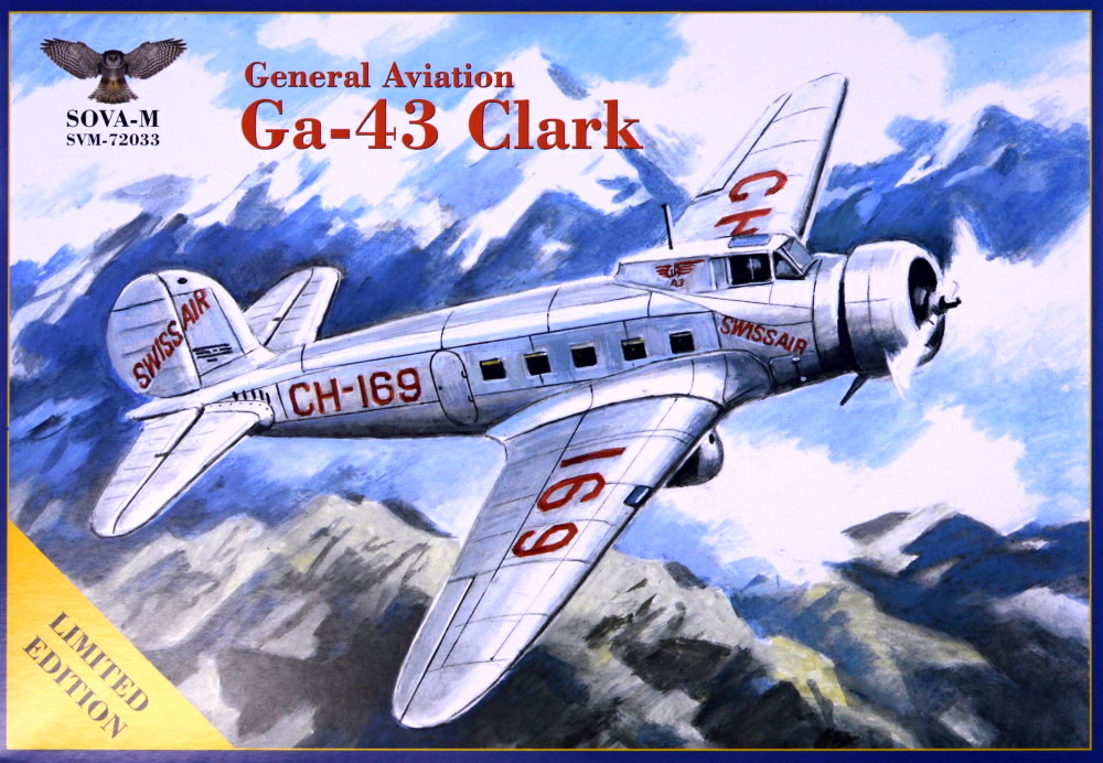 1/72 GA-43 'Clark' Airliner (Swiss Air)