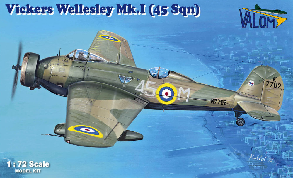 1/72 Vickers Welleslesy Mk.I (45 Sqn)