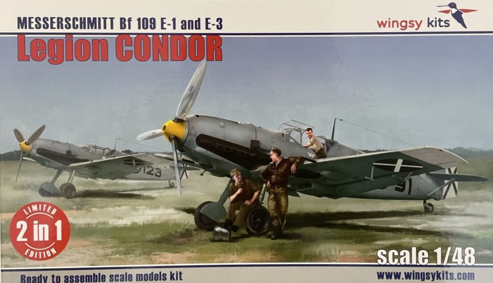 1/48 Messerschmitt Bf 109 E-1 & E-3 Legion Condor