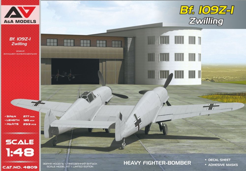 1/48 Messerschmitt Bf 109Z-1 'Zwilling'