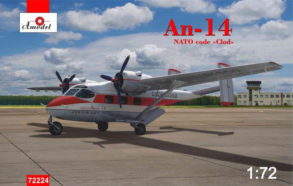 1/72 An-14 NATO code 'CLOD' (red)