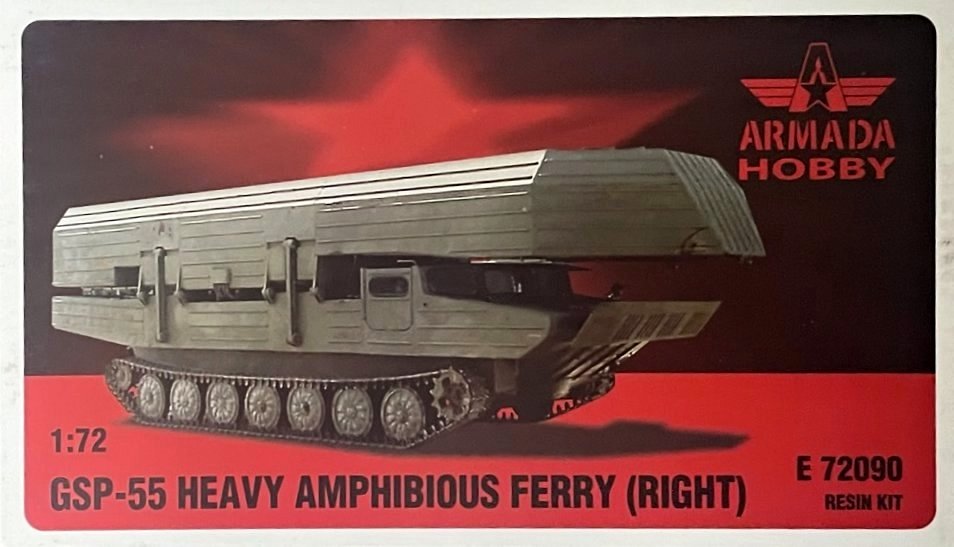 1/72 GSP-55 Heavy Amphib.Ferry - right (resin kit)