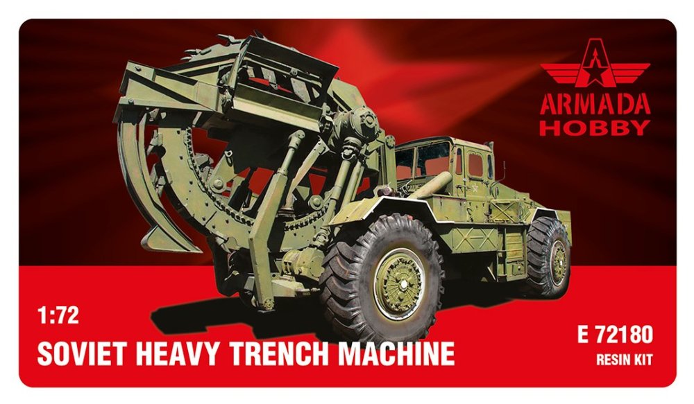 1/72 Soviet Heavy Trench Machine (resin kit)