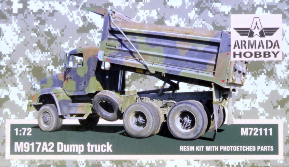 1/72 M917A2 Dump Truck (resin kit w/ PE)