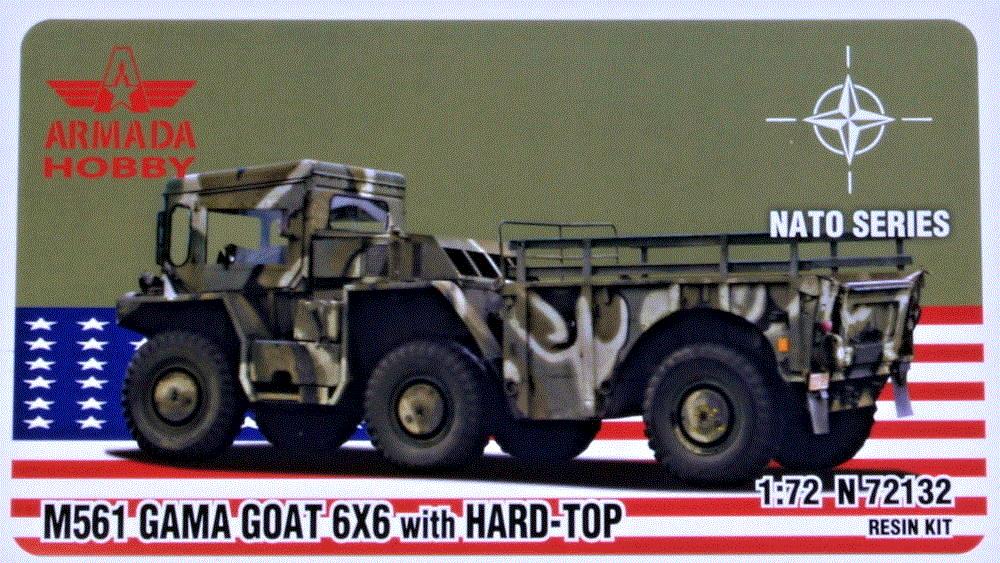 1/72 M561 Gama Goat 6x6 w/ Hard Top (resin kit)