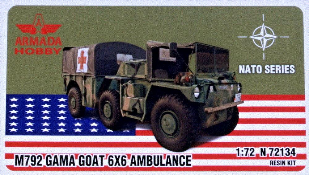 1/72 M561 Gama Goat 6x6 Ambulance (resin kit)
