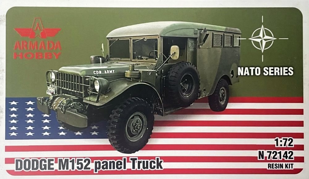 1/72 DODGE M152 Panel Truck (resin kit)