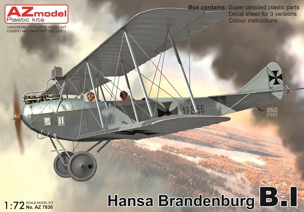 1/72 Hansa Brandenburg B.I (3x camo)