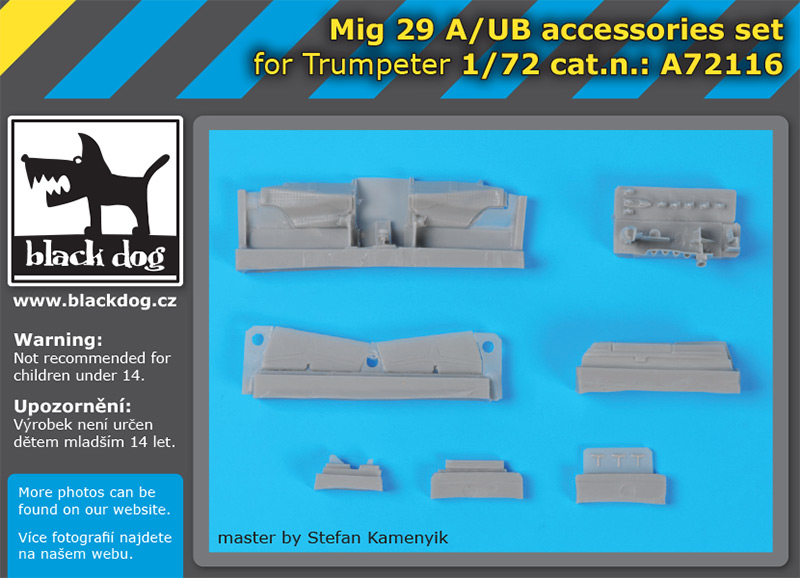 1/72 MiG-29 A/UB accessories set (TRUMP)