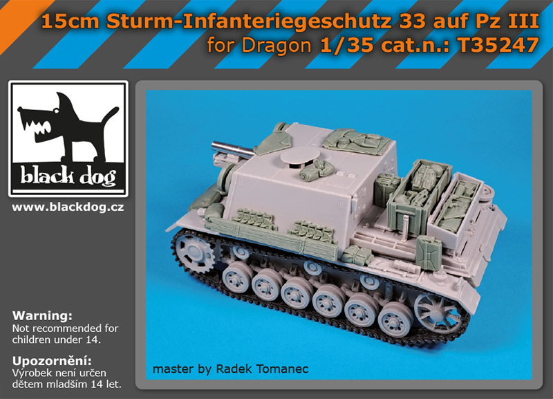 1/35 Sturm-infanteriegeschutz 33 auf Pz III (DRAG)