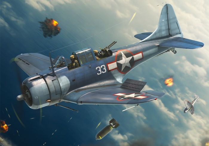 1/144 SBD-5 Dauntless 'Pacific theatre'