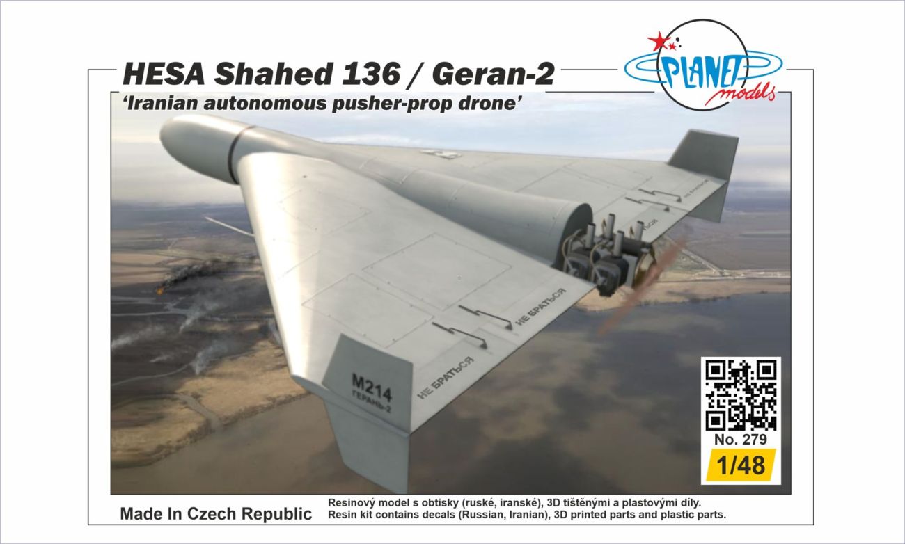 1/48 HESA Shahed 136 / Geran-2 (resin kit)