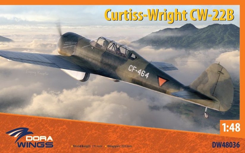 1/48 Curtiss-Wright CW-22B (3x camo)