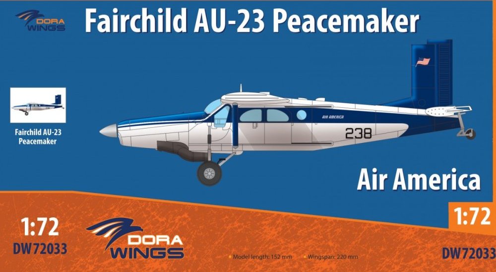 1/72 Fairchild AU-23 Peacemaker (Air America)