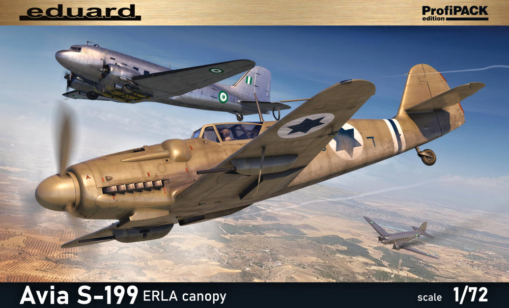 1/72 Avia S-199 ERLA canopy (PROFIPACK)