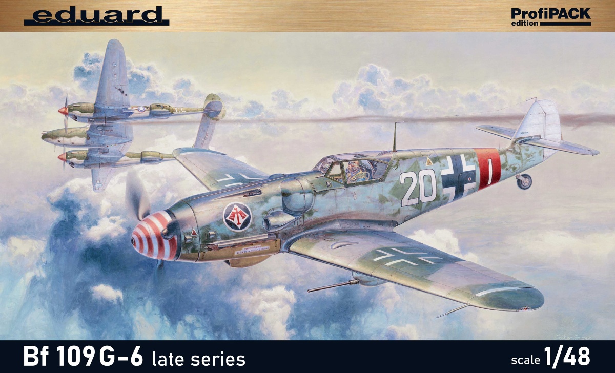 1/48 Bf 109G-6 late series  (PROFIPACK)