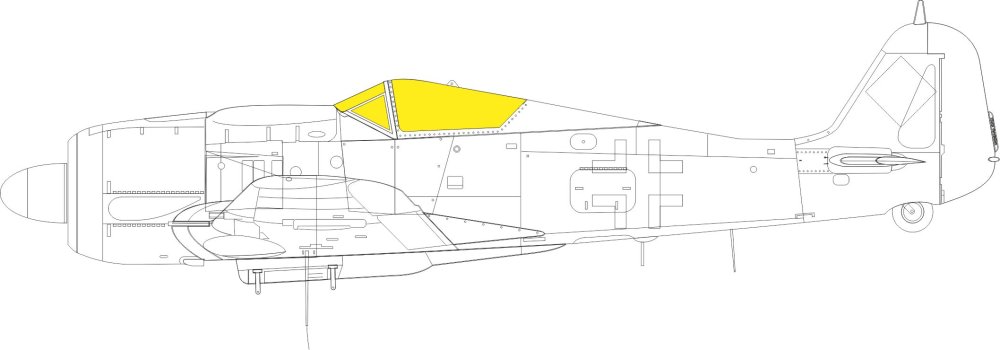 Mask 1/72 Fw 190A-8/R2 (EDU)