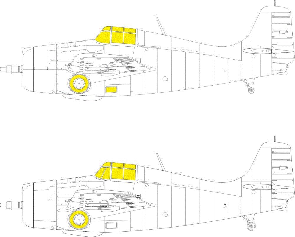 Mask 1/48 F4F-3 TFace (EDU)