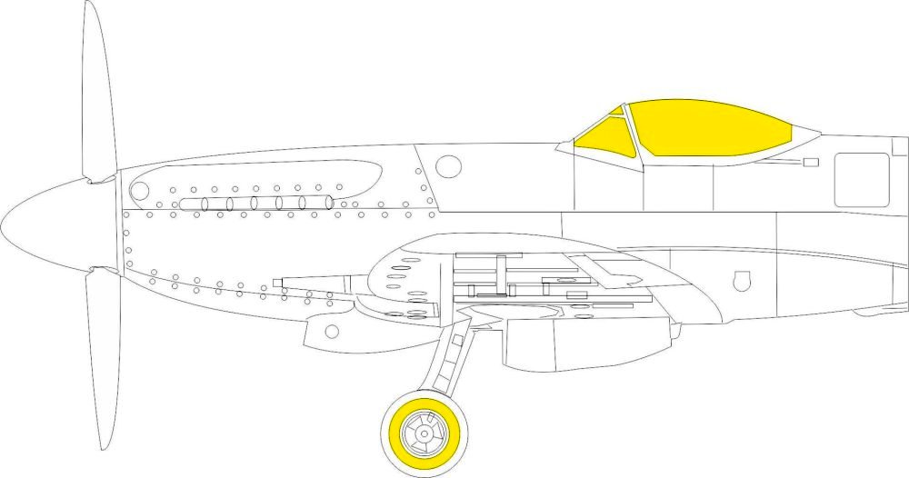 Mask 1/48 Spitfire F Mk.XVIII TFace (AIRF)