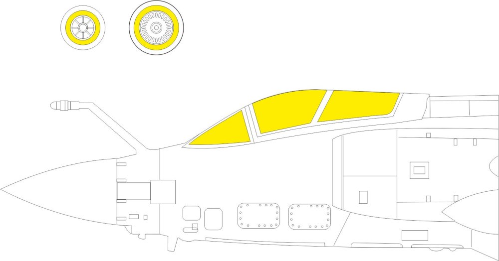 Mask 1/48 Buccaneer S.2C/D (AIR)