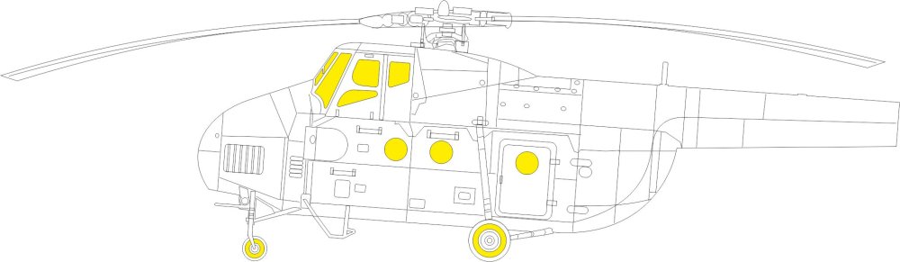 Mask 1/48 Mi-4 (TRUMP)