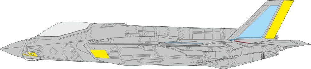 Mask 1/48 F-35A RAM coating late (TAM)