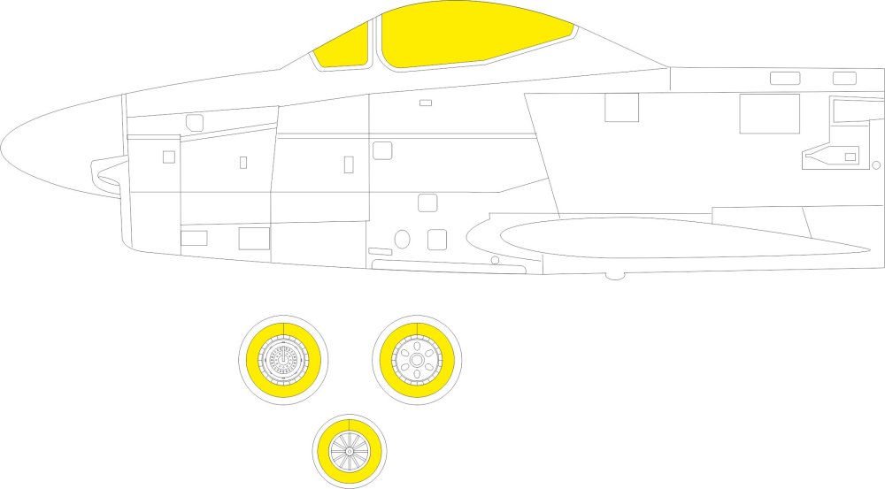 Mask 1/48 F-86D TFace (REV)