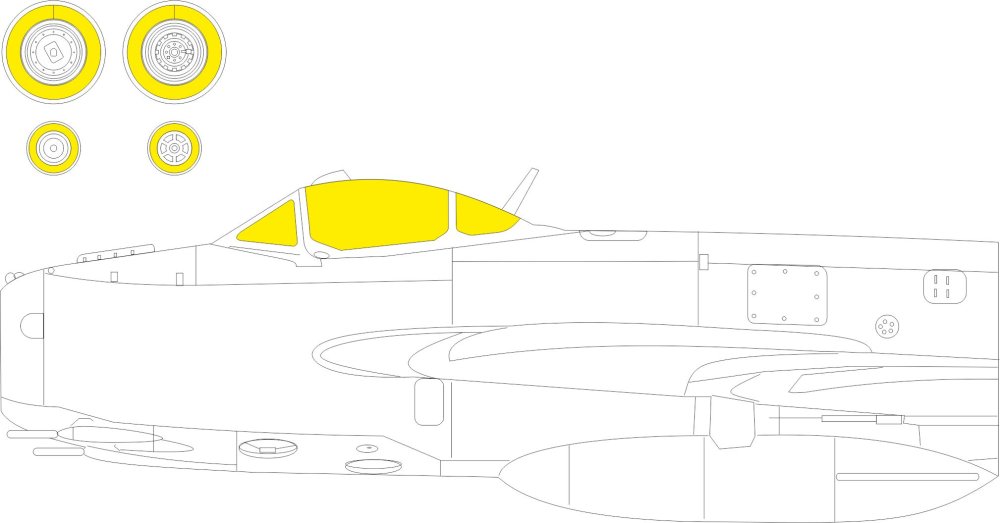 Mask 1/48 MiG-17F (AMMO)