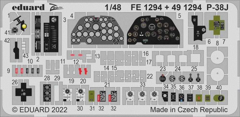 1/48 P-38J (TAM)