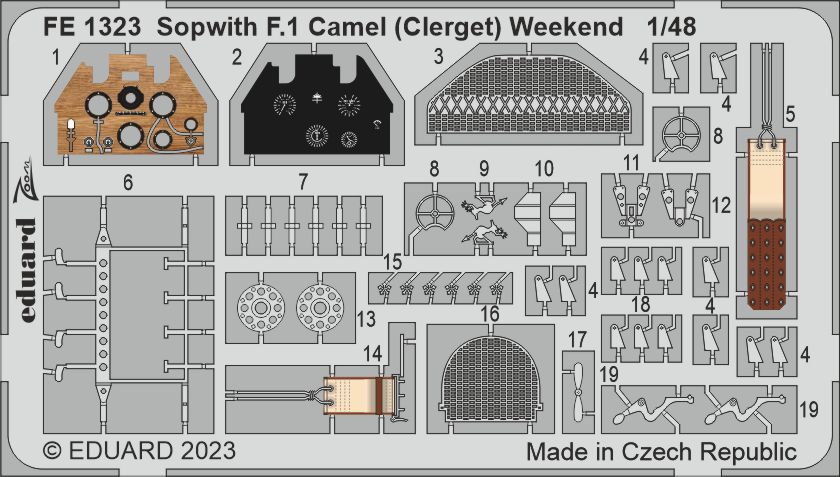 1/48 Sopwith F.1 Camel (Clerget) Weekend (EDU)